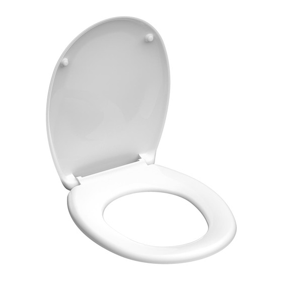 Schütte Duroplast WC-Sitz WHITE