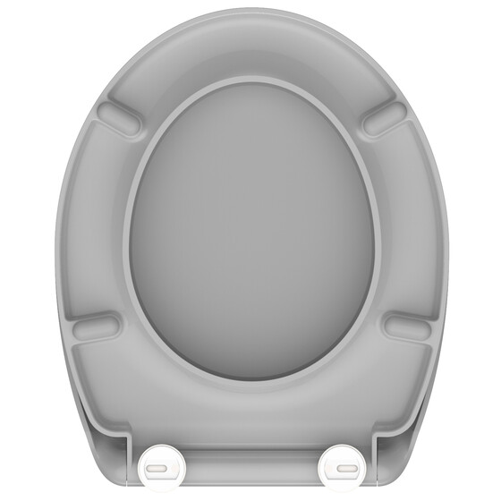 Schtte Duroplast WC-Sitz GREY, mit Absenkautomatik und Schnellverschluss