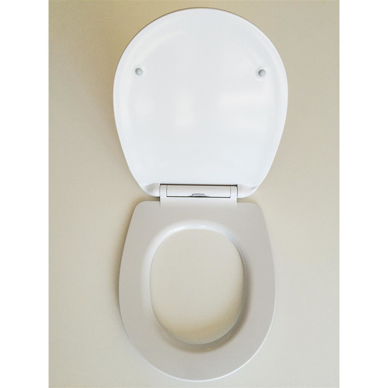 ADOB Duroplast WC-Sitz AREZZO Slimline Design Absenkautomatik Toilettensitz Klobrille Klodeckel 42102