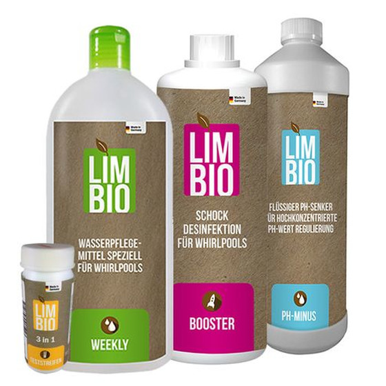 LIMBIO chlorfreies Starter-Spar-Paket für Whirlpools