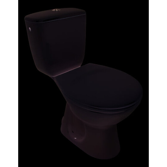 HB Kollektion Universal WC-Kombination - Abgang innen senkrecht 64,5 x 37,5 cm -