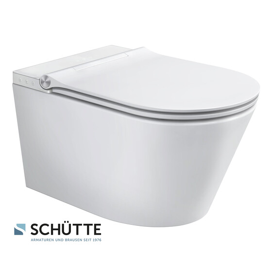 Schtte CESARI Dusch-WC, splrandlos, mit Slim WC-Sitz