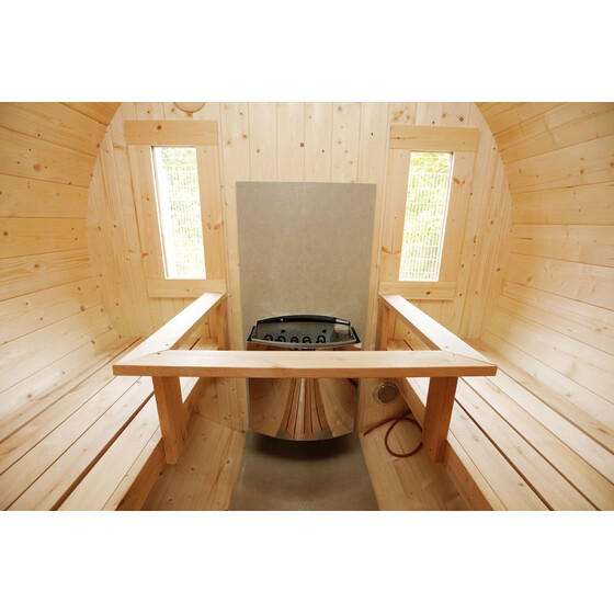 Karibu Sauna-Fenster zum Selbsteinbau | versch. Gren & Glser Fenster Fasssauna