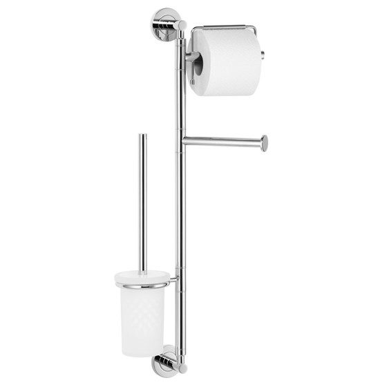 AVENARIUS WC-Set als Wandmodell Serie Univ.  Reservepapierhalter und Toilettenbürstengarnitur