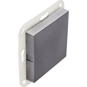 OPUS® 55 Blindabdeckung mit Kunststofftragring alu -...