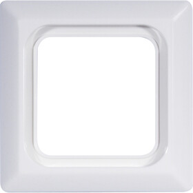 OPUS® 1 Kanto Abdeckrahmen 1-fach reinweiß 56070102