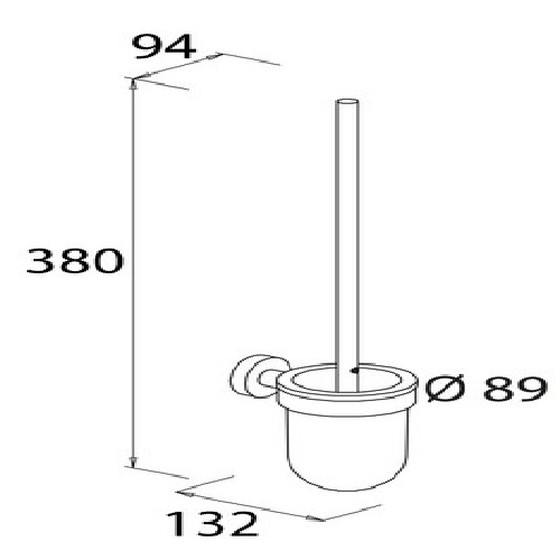 BRAVAT WC-Wandgarnitur | Varuna | 779310